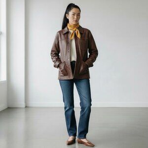 AG Adriano Goldschmied The New Isabelle Dark Basic Twill 100% Cotton Jeans NWT